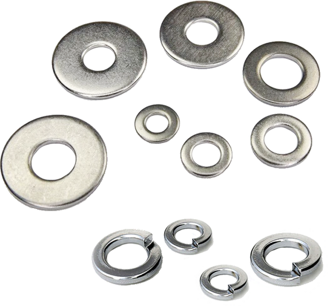 굿나잇몰 스텐 와셔 평 와샤 스프링 풀림방지 대와셔 사이즈 M3~M24 (10개 묶음), 10개, 스텐와셔, M6x14x0.8T
