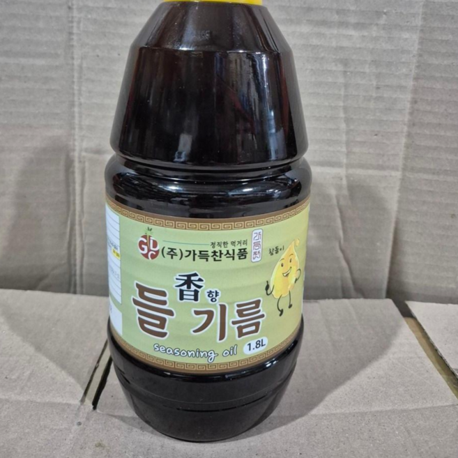 가득찬식품 들향기름, 1개, 1.8L