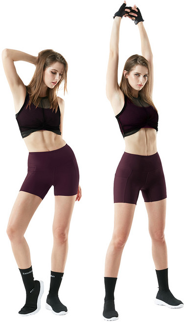 애슬리오 하이웨이스트 반바지 AO-YSP11 3종