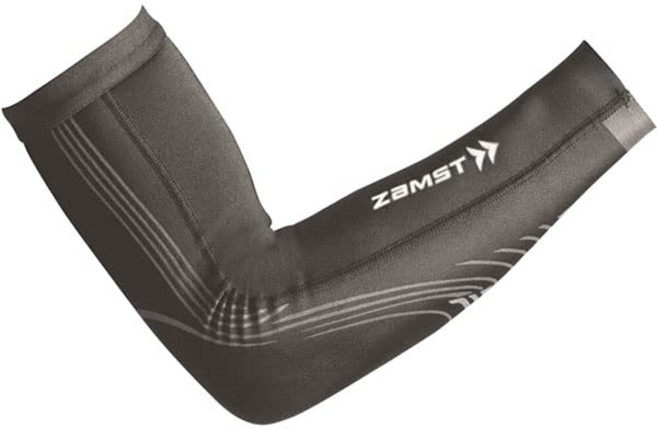 Z-PAS ZAMST (386010) - 잠스트 팔부 서포터 프레시오네 암 팔용 슬리브 양팔들이, (386003)블랙/L, 1개