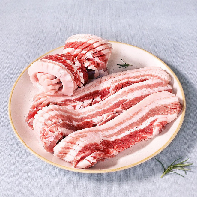 [푸드장] 벌집삼겹살 500g, 2개