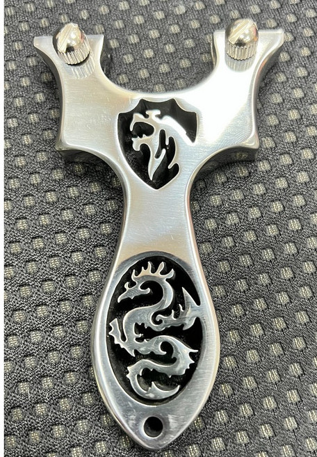 武器酷 不鏽鋼 平板彈弓 越南彈弓 katapel slingshot, 1個, 造型4