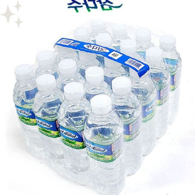 화산암반 천연수 생수 대용량 가정 사무실 회의 행사 모임 단체 업소 비축 보관, 500ml