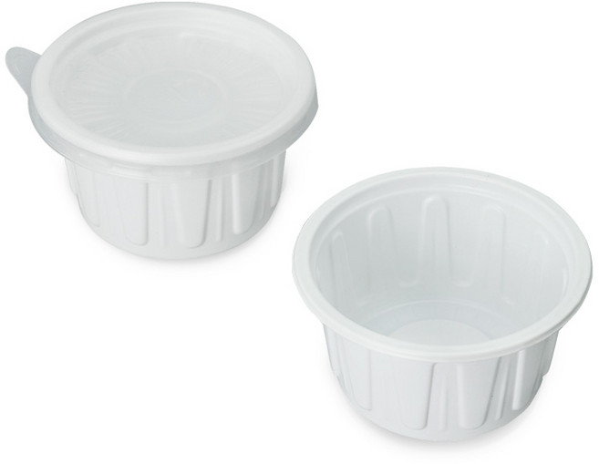 에스제이케미칼 70파이 소스용기 대 화이트 2000개 세트