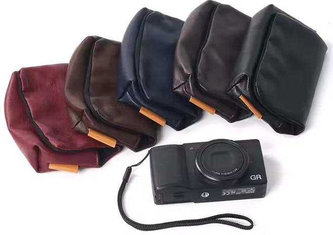 소니 RX100 캐논 G7 X Mark2 3 케이스 파우치 리코 GR 2 3 미러리스 케이스, 1개, CP_블랙