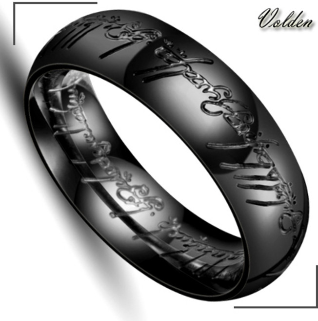 볼던 MR1134 남자 여자 프리미엄 스틸 절대 패션 반지 링 제왕