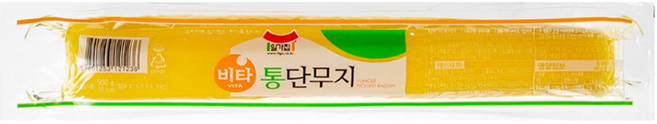 일가집 비타 통단무지, 1개, 500g
