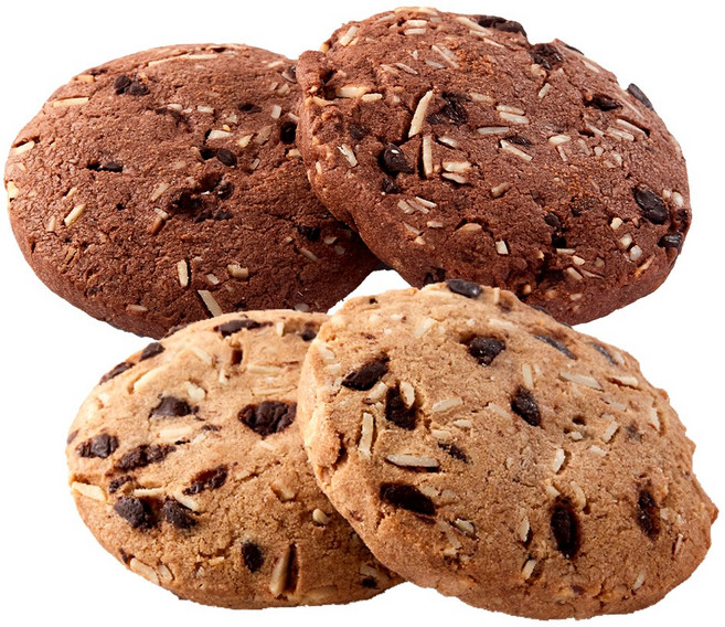 파르팜 아몬드 버터 쿠키 30개입 + 초코칩 쿠키 30개입, 1개