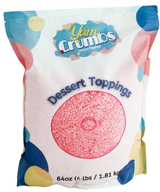 Yum Crumbs 버블검 크럼블 토핑, 1개, 1.8kg