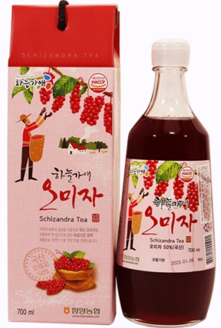 농협 하늘가애 오미자차