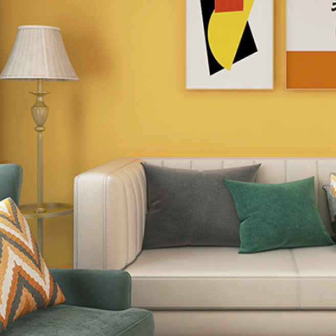 세진 간편하게 붙이는 단열 스티커 벽지 60cm x 5.0m 시트지 도배지, 옐로우