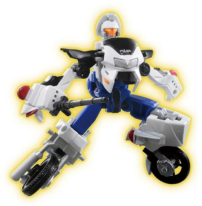 CONSTRUCT-BOT S 컨스트랙트 보츠 카라토미 TAKARA TOMY (TAKARA TOMY) 토미카 잡 레이버 JB06 폴리스 브레이버 Honda VFR 백바이