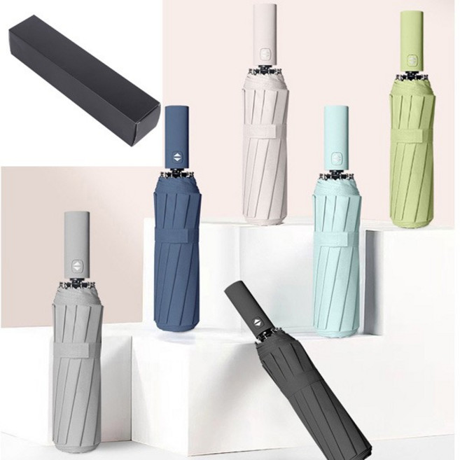 포장박스 자동우산 이중창살 12k +12k 튼튼 3단자동우산 uv 강풍 양우산 양산 우