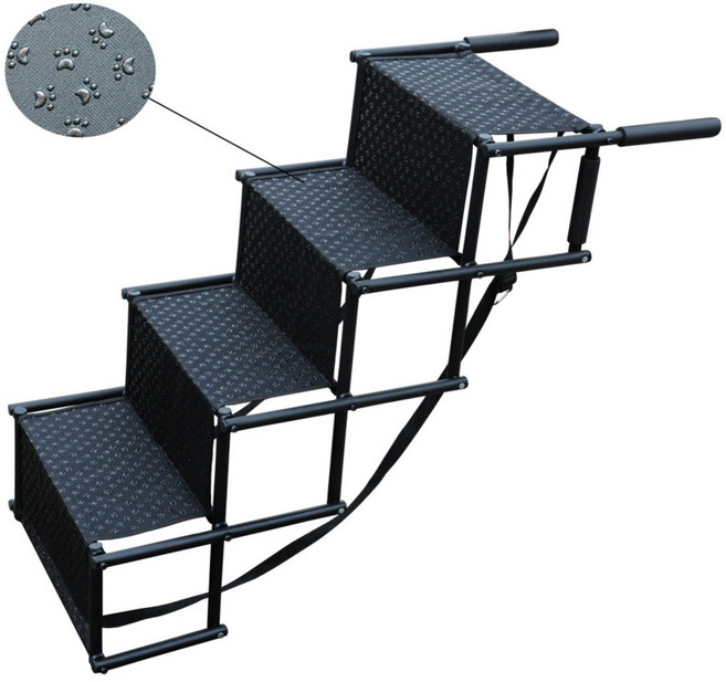 차량용 4단 대형견계단 애견스텝 강아지발판, 1개