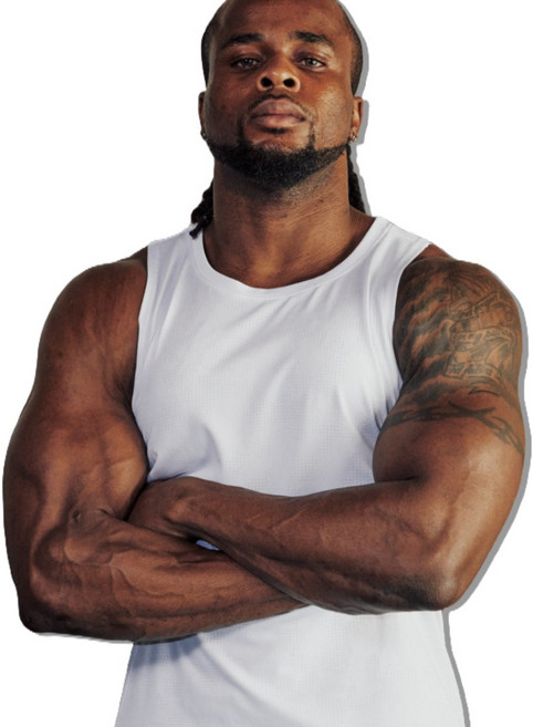 윈어블 카모 메쉬 나시티 헬스 민소매 운동복 남성용 머슬 짐웨어