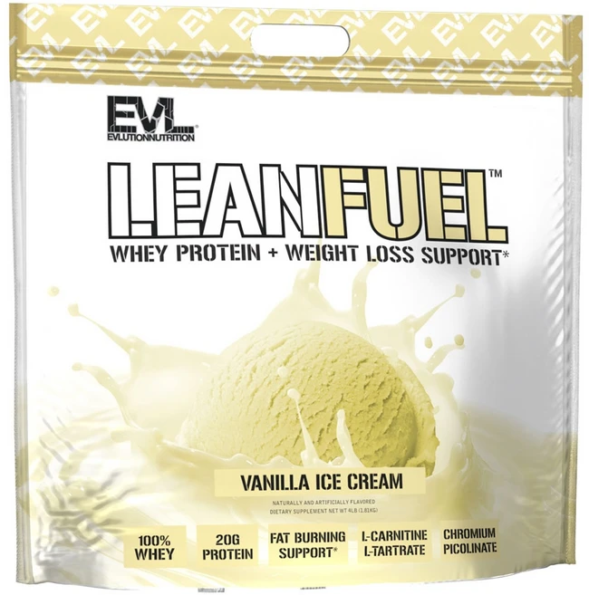 EVLUTIONNUTRITION 린 퓨얼 웨이 프로틴 바닐라, 1개, 1.81kg - 쿠팡