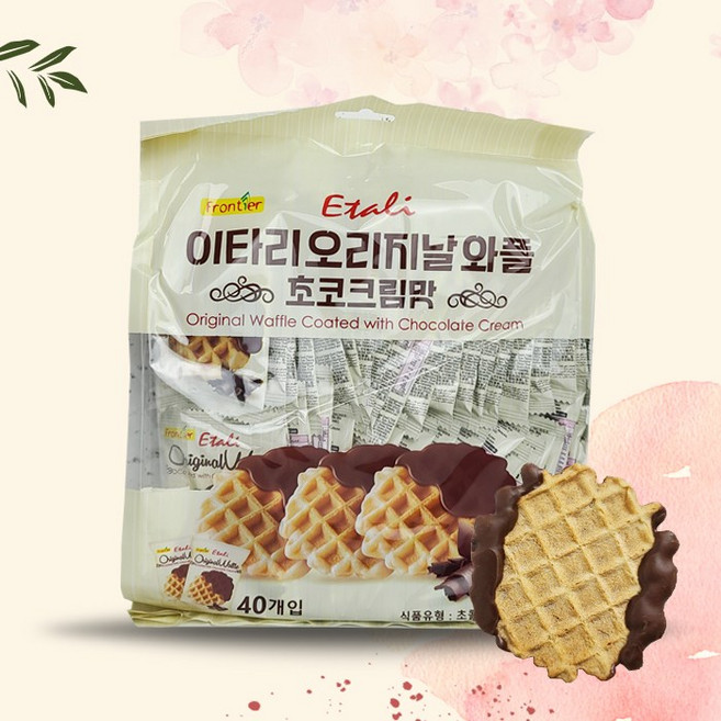 스낵1번지 이타리 와플 스낵 초코크림맛, 10개, 280g