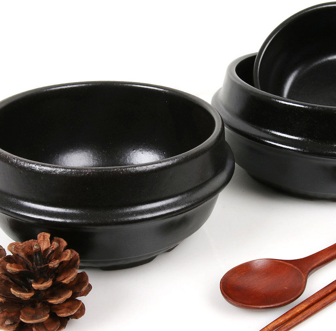 바이오 뚝배기 찌개뚝배기 DJ 도자기 곰탕기 냄비, 3호, 1개, 14.5cm