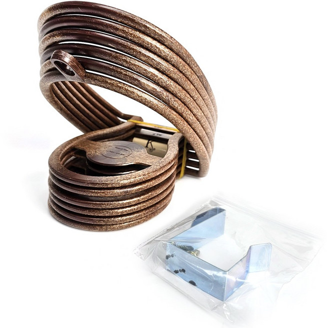 국산 가방 모자걸이 수납 정리용품, 원목스타일, 6개