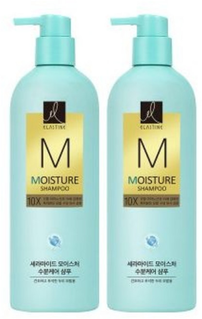 엘라스틴 모이스처 10X 샴푸 플로럴 머스크향, 680ml, 2개