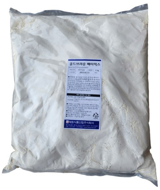 태원식품 치킨파우더 골드브라운 배터믹스 5KGx4봉지 BOX 후라이드 물결파우더, 5kg