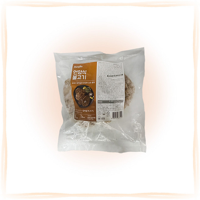 (삼양)언양식불고기 900g X 8, 1개