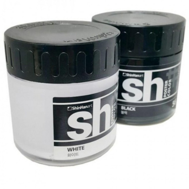 신한 일반 포스터칼라 100ml 색상, 상세페이지 참조, 상세페이지 참조g, 흰색