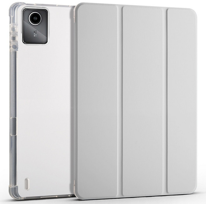 레노버 M11 샤오신 패드 2024 케이스 투명 북커버, 그레이, 1개