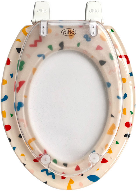 디토프러스 변기커버 비/비/드 O형 중대형, 비비드, 1개