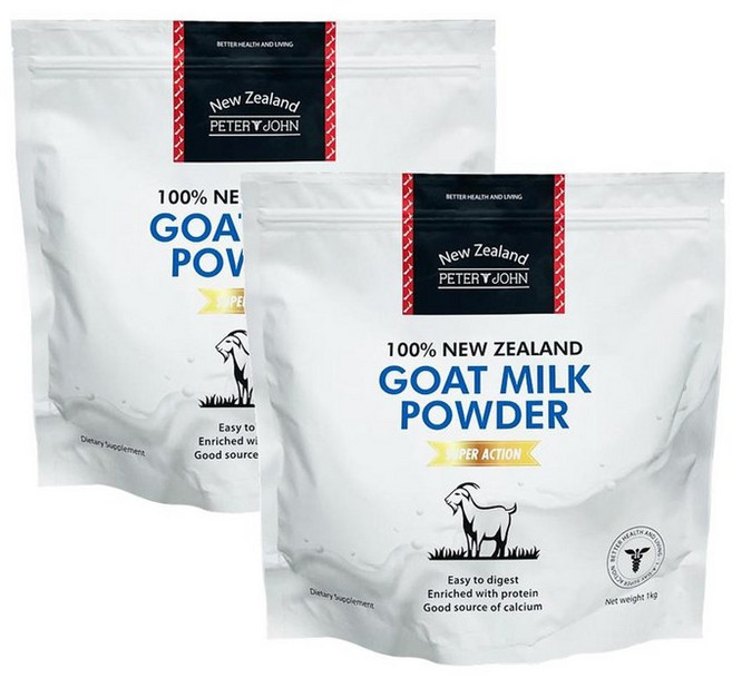 피터앤존 고트 밀크 파우더 Peter and John GOAT MILK POWDER, 2개, 1kg