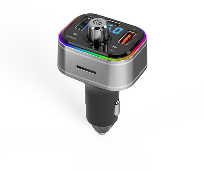 넥스트유 QC 3.0 고속 충전 겸용 7 in 1 블루투스 무선 카팩 NEXT-5422BTC, 혼합색상