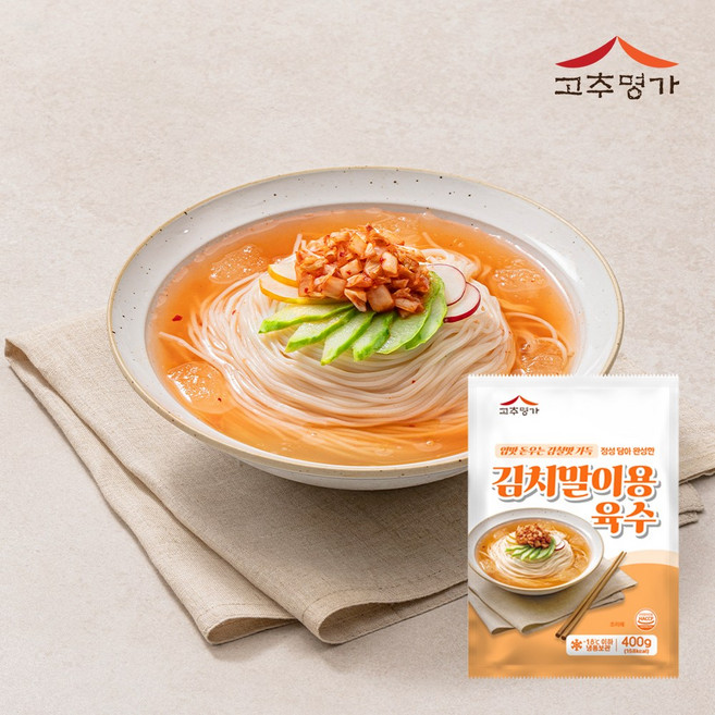 고추명가 김치말이용 육수 400g, 1개