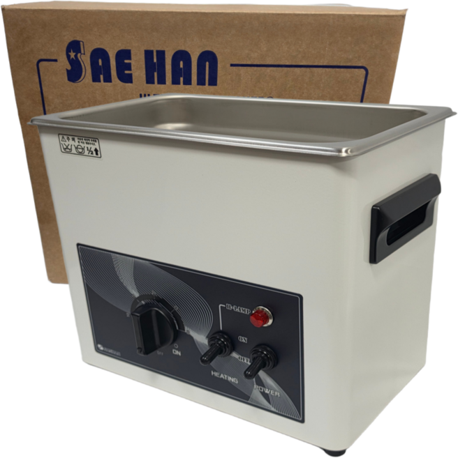 새한 초음파세척기(중형) 국산 다용도 세척기 금속공예 안경 네일 가정용 공방용 SH-2100, 2개, 진동자