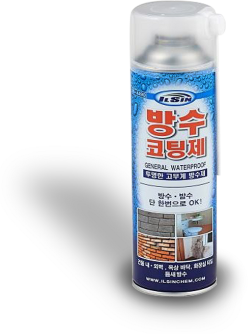 일신 방수코팅제 투명 550ml 다용도 틈새 외벽 타일 방수 발수, 2개