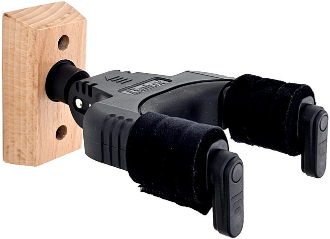 가룩스 벽걸이형 기타걸이 스탠드 우드 GH-110W, 1개