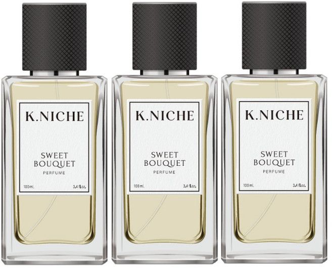 케이니치 스위트부케 향수 100mL 3개세트 미니어처 3종 사은품 증정, 3개
