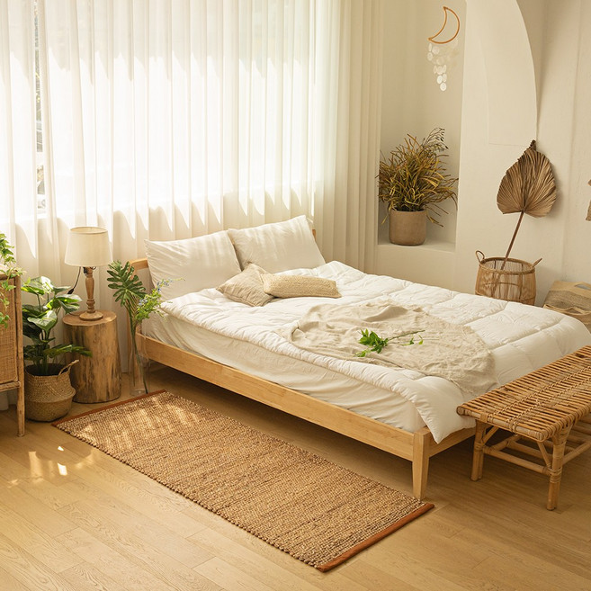 라탄 수초러그 여름 카페트 사각 고급형