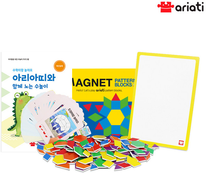 마그피아 아리아띠 학습자석교구 패턴블록, 1개