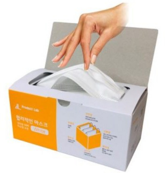 국내생산 3중구조 MB필터 덴탈형 마스크 일회용마스크 50매 대형, 1개, 화이트