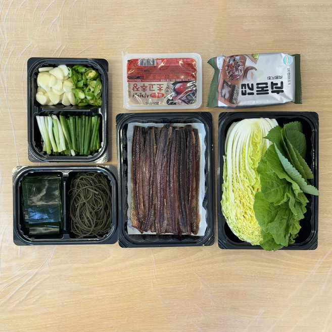 25년 햇 포항 구룡포 청어과메기 완전손질 프리미엄 야채세트, 1개, 과메기 10미 (20쪽) 야채세트