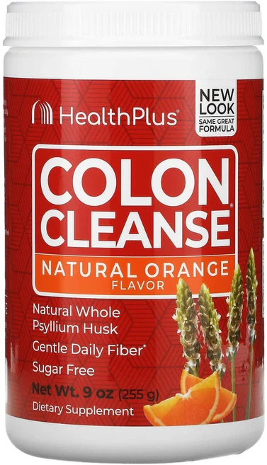 Health Plus 콜론 클렌즈 상쾌한 오렌지 맛 9 온스 (255g), 1개, 255g - 쿠팡