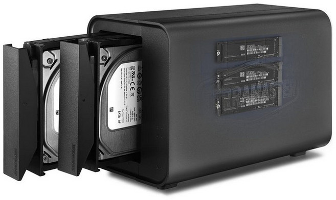 TERRAMASTER D2-320 USB RAID USB 3.2 Gen 2 10Gbps Type C 2Bay RAID RAID 0 1 Single JBOD HDD, D5 Hybrid, 1개