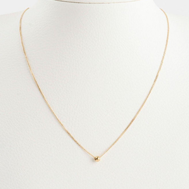 써지컬스틸 미니볼 목걸이 데일리 네크리스