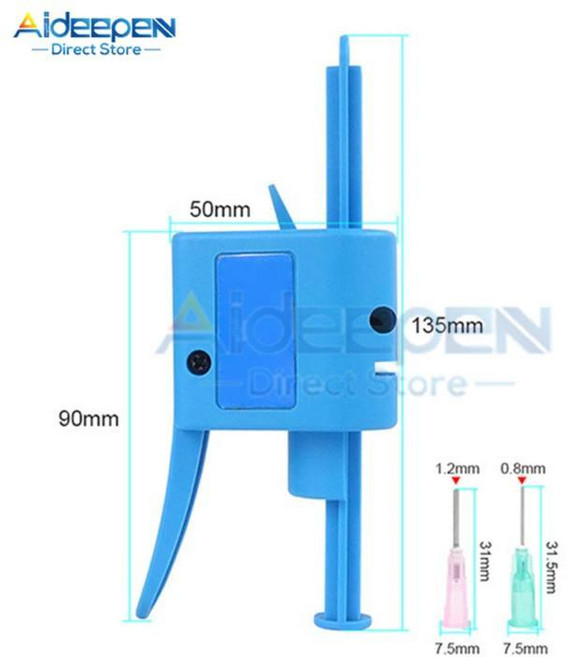 수동 바늘 부스터 슈트 오일 용접 페이스트 플럭스 추진 도구, 1. RL-062A 10CC, 1개, 1L