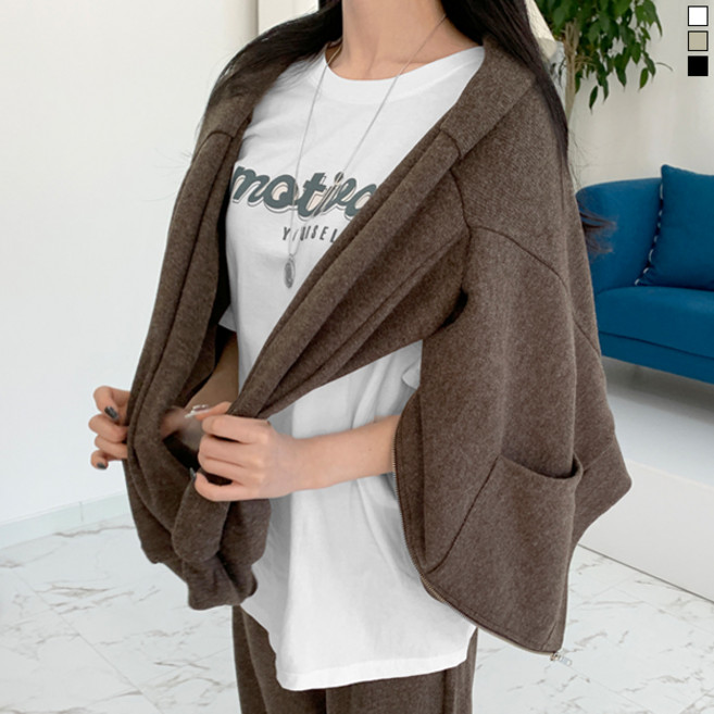 티데일리 남녀공용 모티베이트 오버핏 20수 라운드 반팔 티셔츠