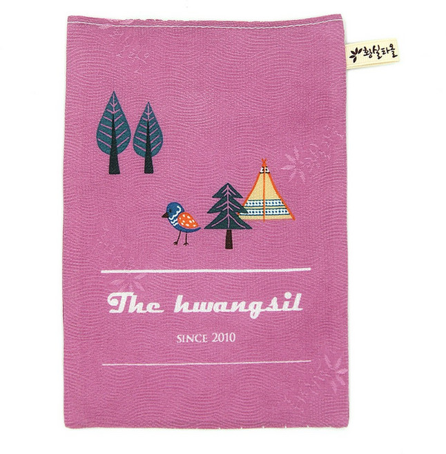 황실타올 특허받은 인견 때타올, 사각 북극여우3(풍경), 1개, 1개입