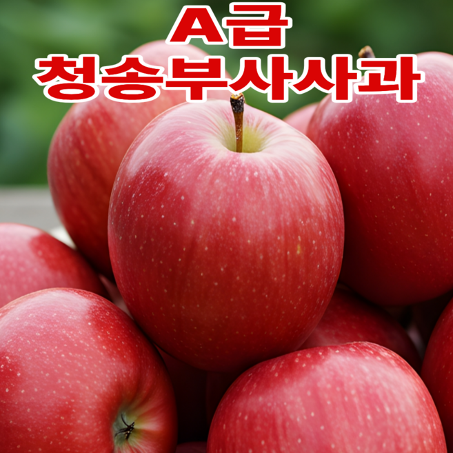 [전국최저가]부사사과 당도보장 A급 청송사과, 1박스, 2kg