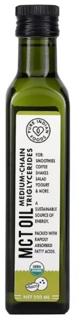 Pure IndianFoods 체중 MCT 오일 250ml X3개 MCT오일 샐러드 외, 3개 - 쿠팡