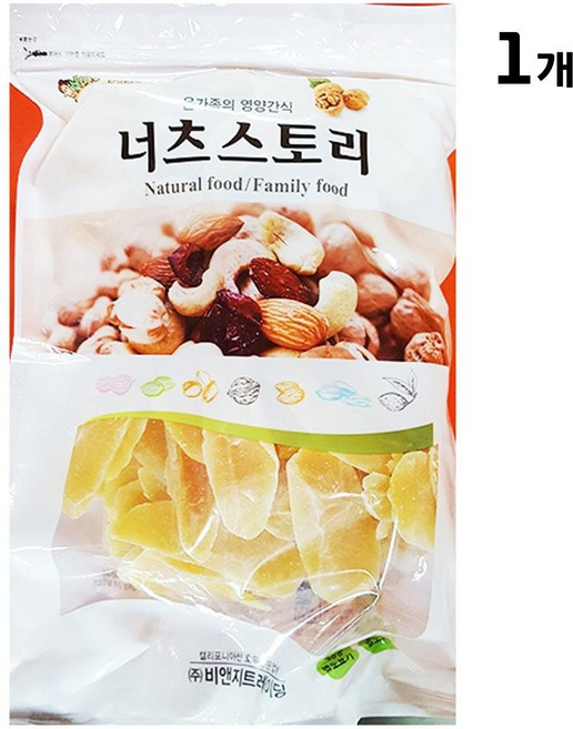 건망고 비앤지 1K 건조 식자재 건과일 주방용품 건망고 dew+01132Ek, 1개