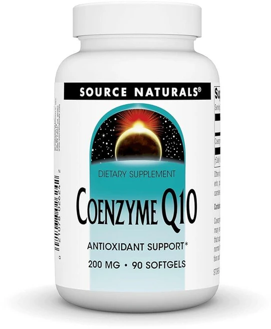 Source Naturals 코엔자임 Q10 항산화 지원* 심장 뇌 면역 및 간 지원용 200mg - 소프트젤 90정, 1개, 0.9887240824072615 - 쿠팡